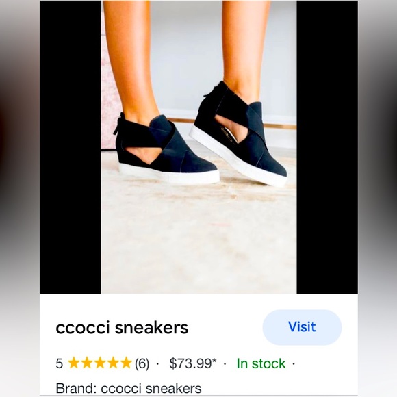Ccoocci wedge sneakers - Picture 5 of 5